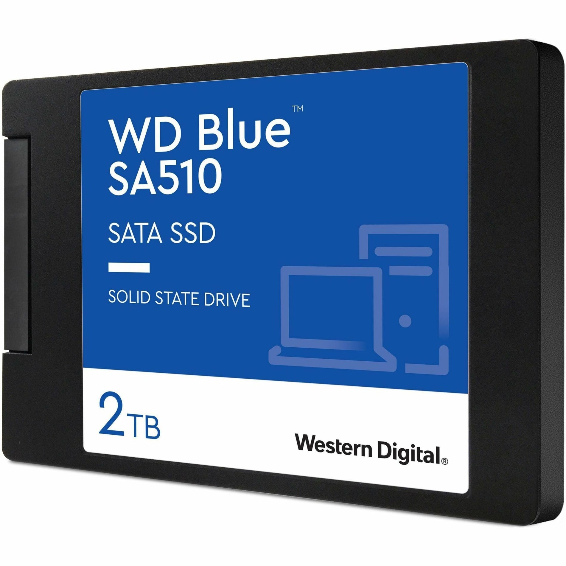 WD WDS200T3B0A Blue SN510 Solid State Drive, 2TB Storage Capacity, SATA/600 Interface, 5 Year Warranty