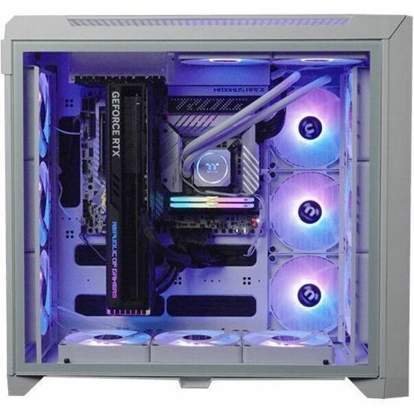 Thermaltake CA-1X6-00F6WN-01 CTE C750 TG ARGB Snow Full Tower Chassis, Gaming Computer Case