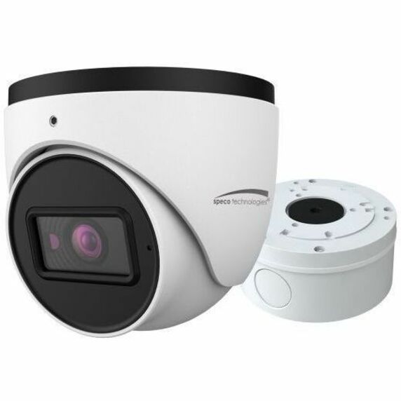Speco VLT7 2MP HD-TVI IR Turret Camera with Included Junction Box, Outdoor Surveillance Camera, 5 Year Warranty