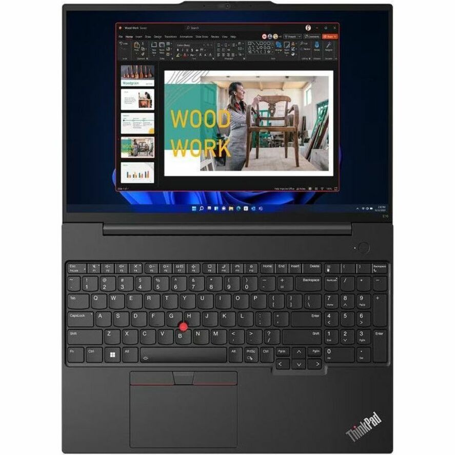 Lenovo 21JT001QUS ThinkPad E16 Gen 1 Notebook, Ryzen 7, 16GB RAM, 512GB SSD, Windows 11 Pro