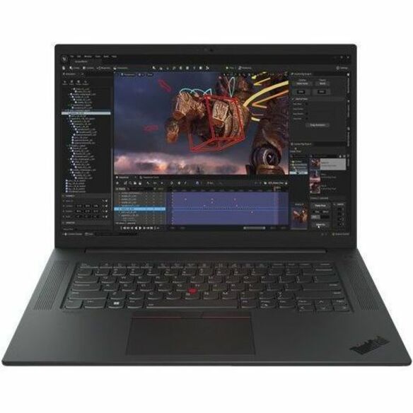 Lenovo 21FV001GUS ThinkPad P1 Gen 6 Mobile Workstation, 16 Touchscreen, Core i7, 32GB RAM, 1TB SSD, Windows 11 Pro