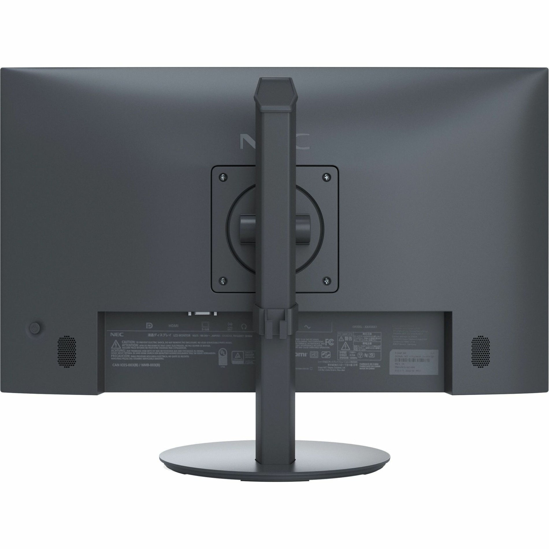 NEC Display E224FL-BK MultiSync 21.5 LED Monitor, Full HD, 3-Sided, 75Hz Refresh Rate