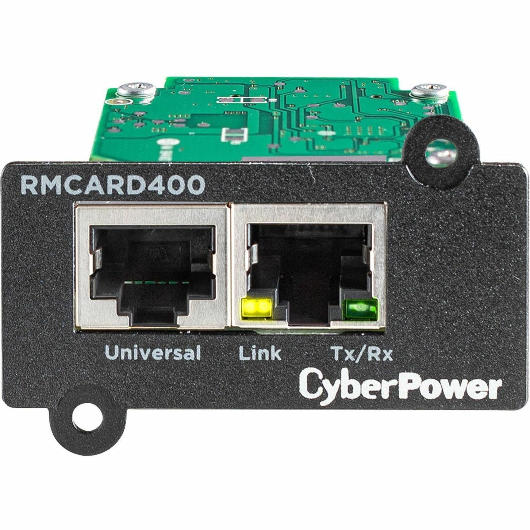 CyberPower RMCARD400 UPS Management Adapter, Remote Network Management, Gigabit Ethernet