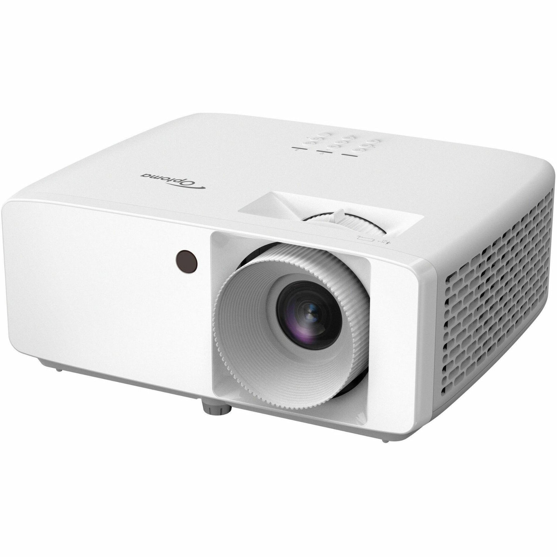 Optoma ZX350E ZX350e Compact High Brightness Laser Projector, 4:3 Aspect Ratio, 3700 lm, 300,000:1 Contrast Ratio, 1080p Output
