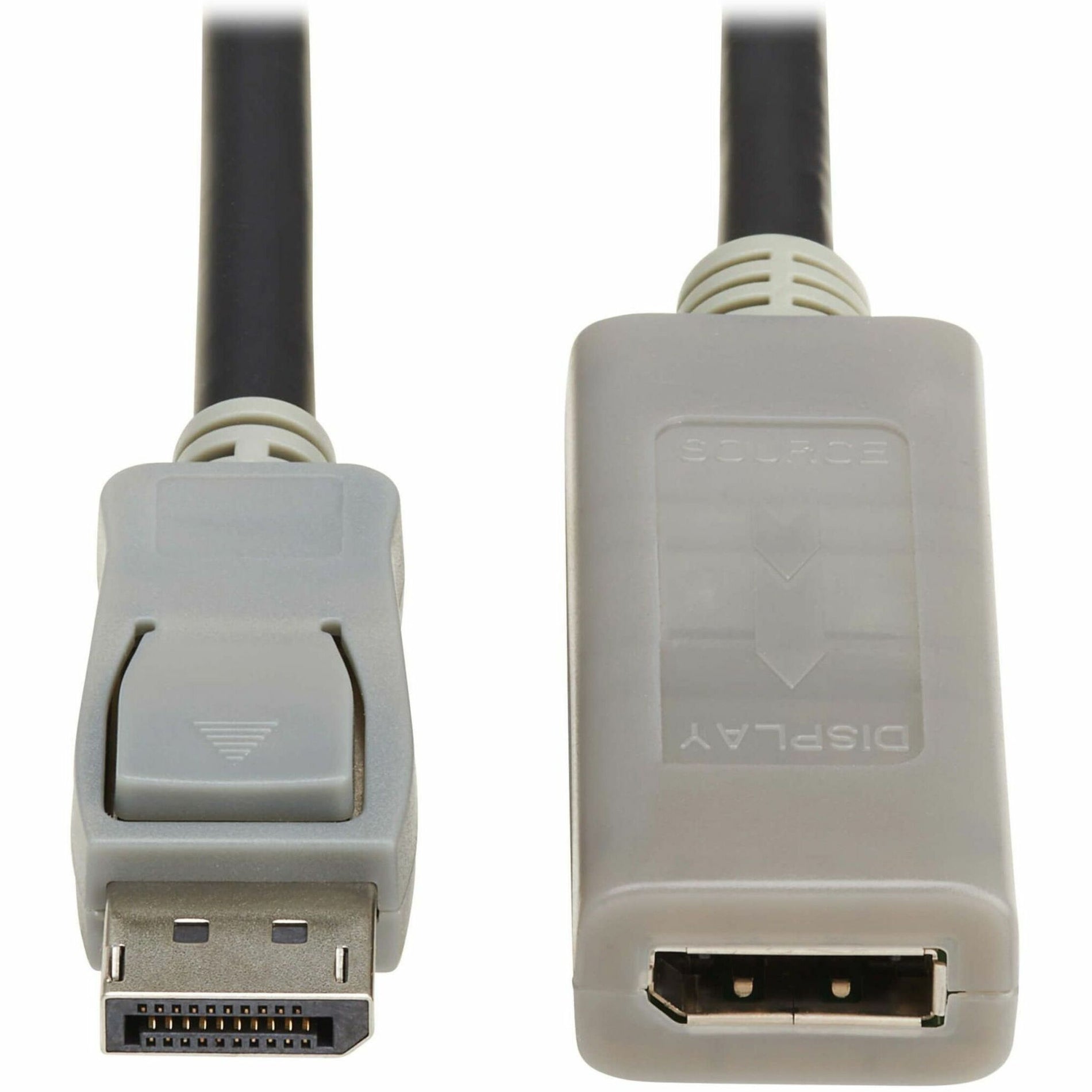 Tripp Lite P579-020-4K6 Display Port Verlängerung Audio/Video Kabel 20 ft HDR Unterstützung Passiv Greifender Stecker Rastender Stecker HDCP 2.2 Flexibel
