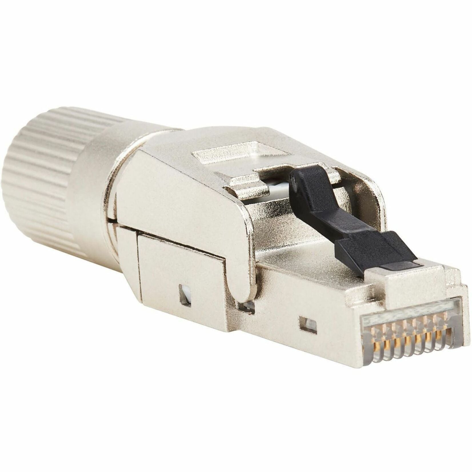 Tripp Lite N233-SHC8-1 Cat8 STP Class 1 Field-Termination Plug, 568A/568B, TAA, Network Connector