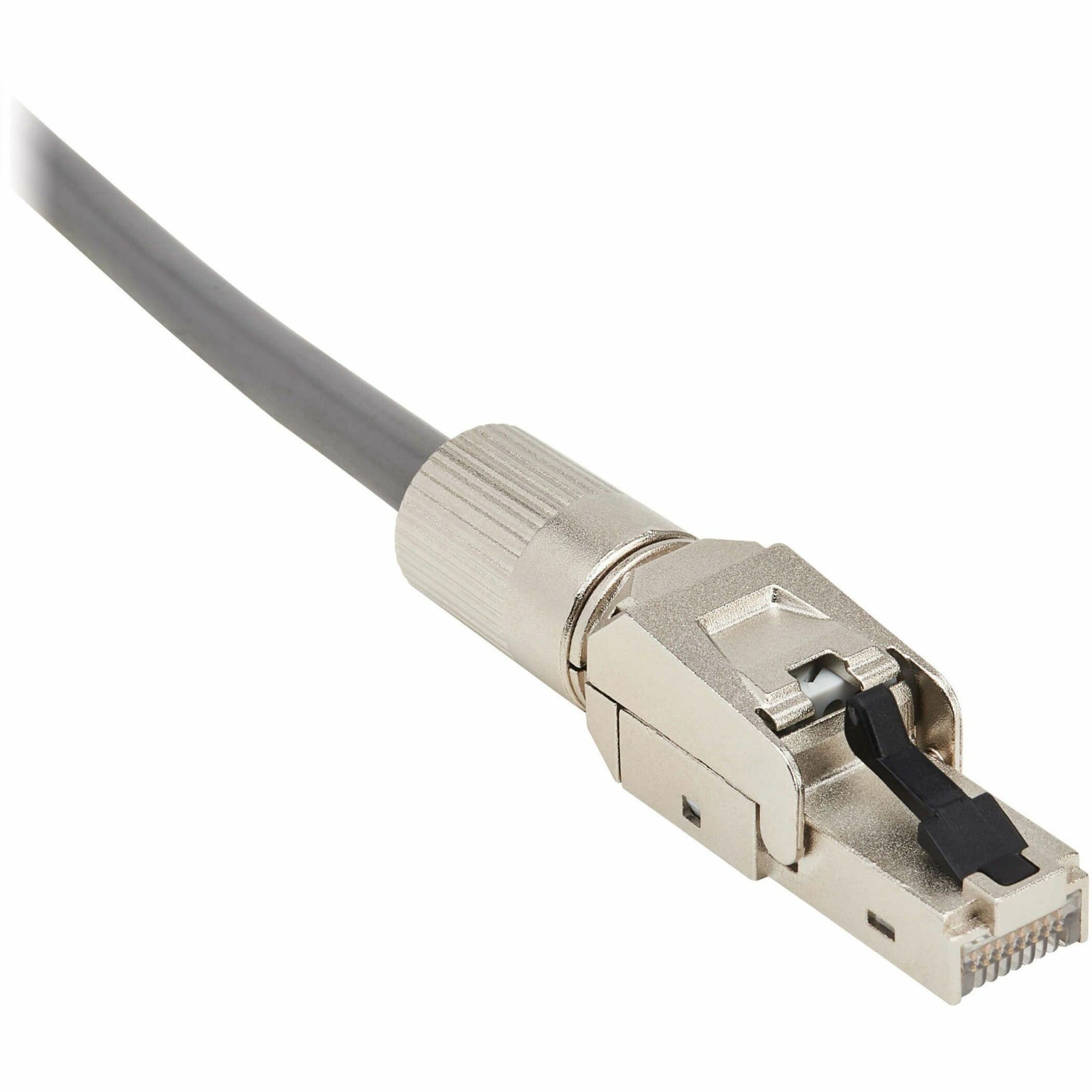 Tripp Lite N233-SHC8-1 Cat8 STP Class 1 Field-Termination Plug, 568A/568B, TAA, Network Connector