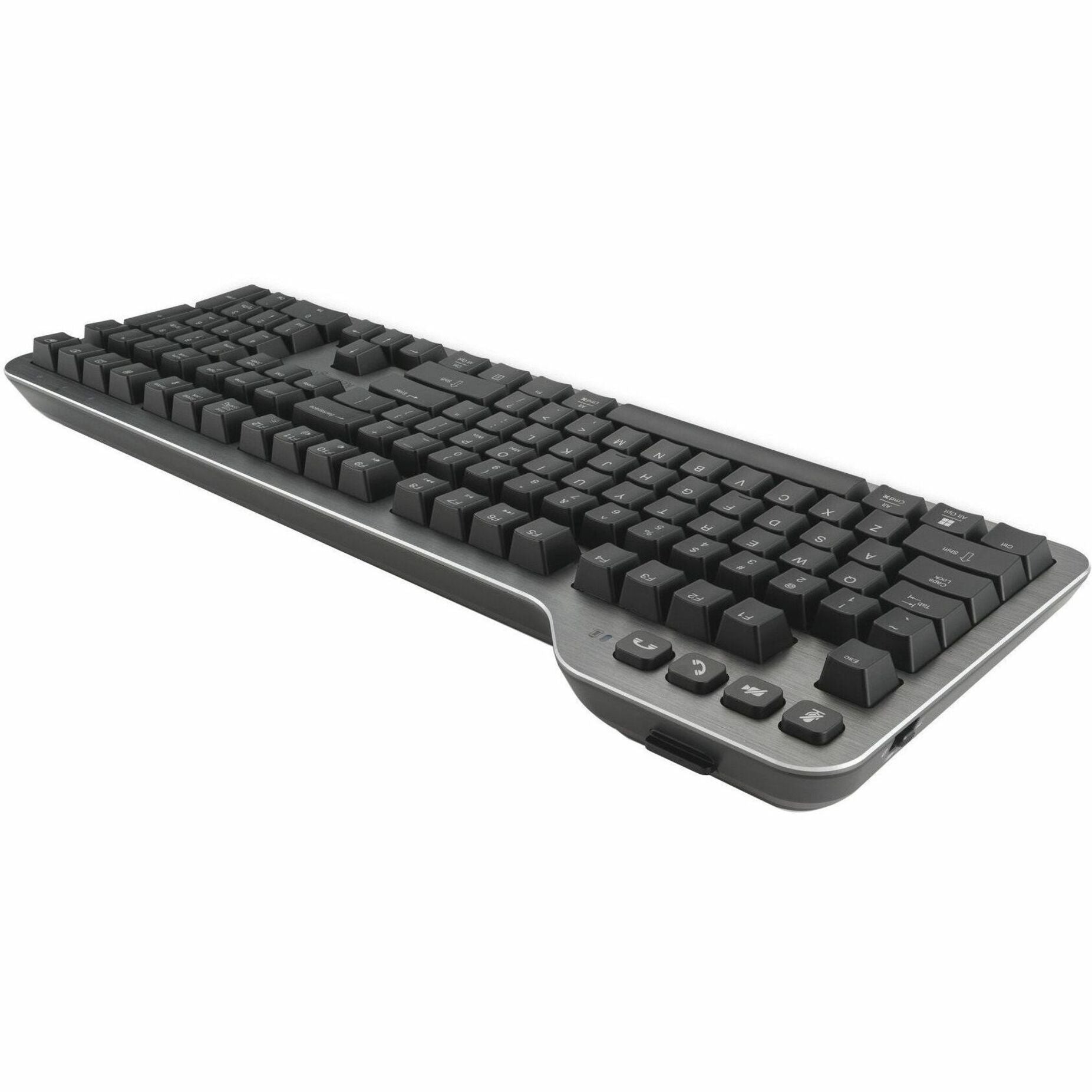 Kensington K72201US MK7500F Tastatur ergonomisches Design einstellbare Hintergrundbeleuchtung spritzwassergeschützt