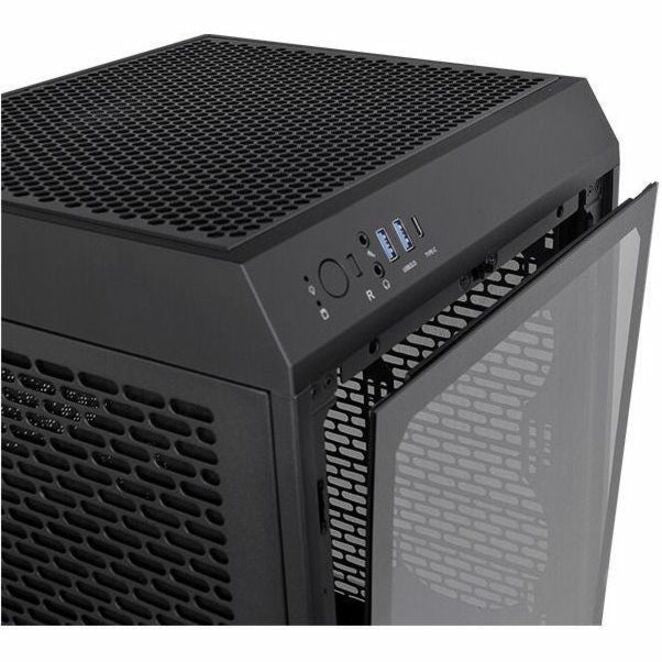 Thermaltake CA-1X9-00S1WN-00 The Tower 200 Snow Mini Chassis, Gaming Computer Case with Tempered Glass, Mini-tower Form Factor