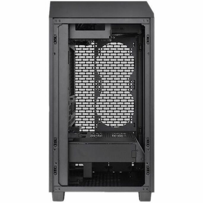 Thermaltake CA-1X9-00S1WN-00 The Tower 200 Snow Mini Chassis, Gaming Computer Case with Tempered Glass, Mini-tower Form Factor
