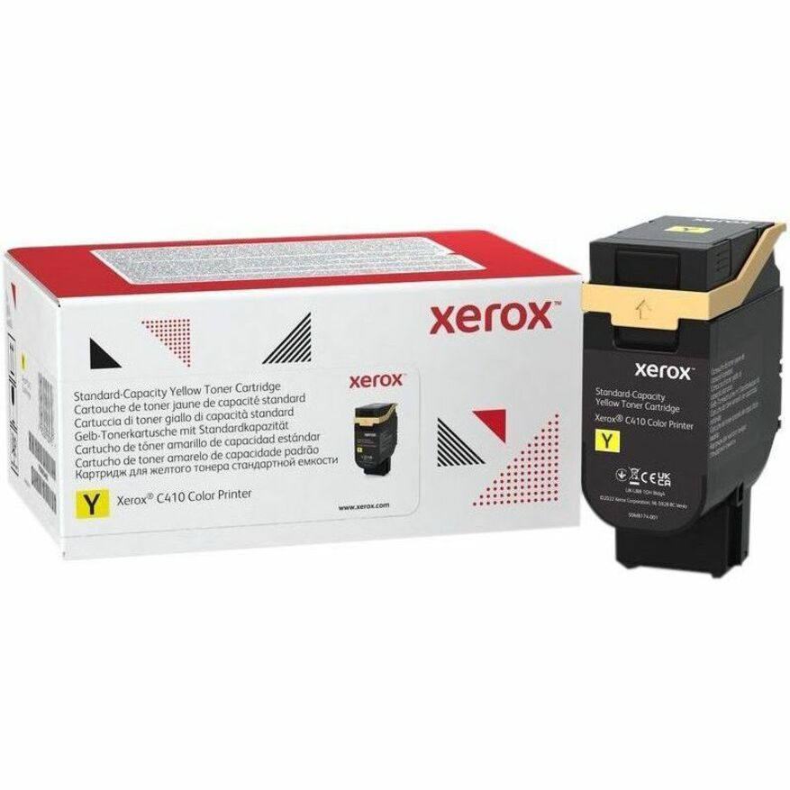 Xerox 006R04680 C410/VersaLink C415 Yellow Standard Capacity Toner Cartridge, 2000 Pages Yield