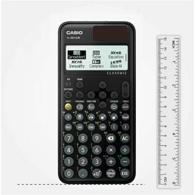 Casio FX-991CW ClassWiz Scientific Calculator, 540 Functions, LCD Display