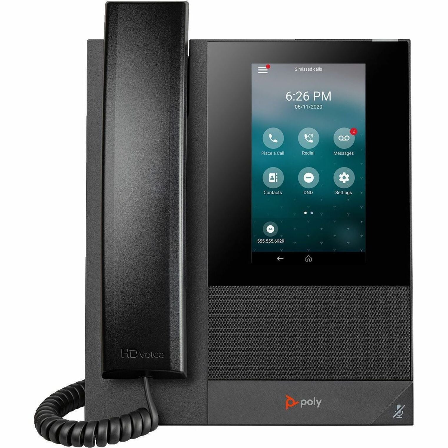 Poly CCX 400 Business Media Phone with Open SIP (84C14AA#ABA)