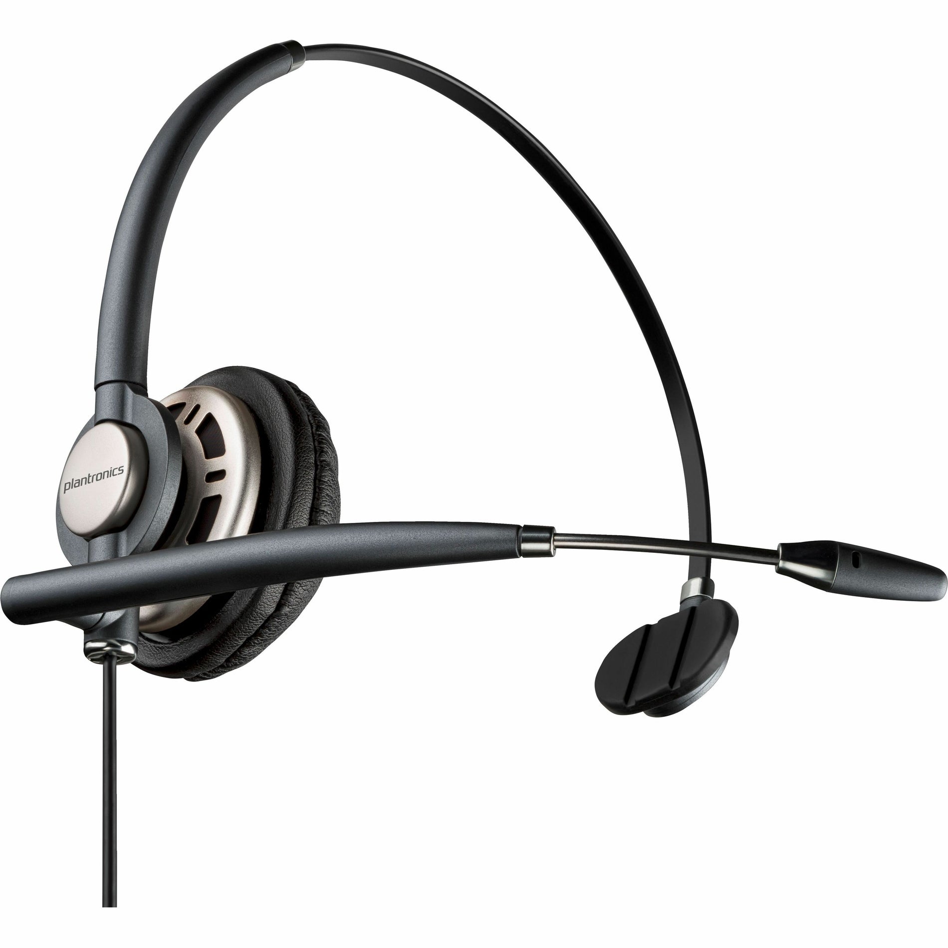 Poly EncorePro HW710 Headset, USB Wired Monaural Over-the-head Headset for Business, Call Center, Voice Call, Desk Phone