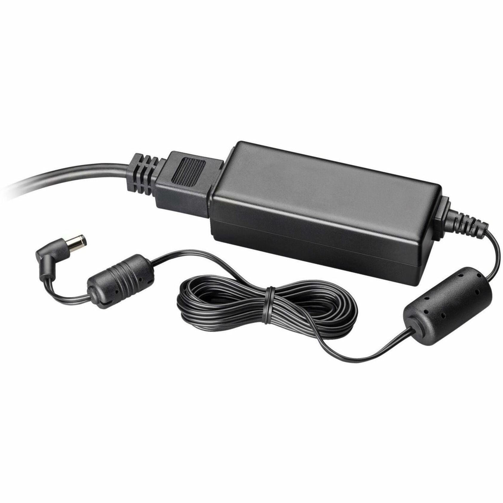 Poly CCX 500 power adapter with cables showing external power supply option for non-PoE installations-alternate-image5