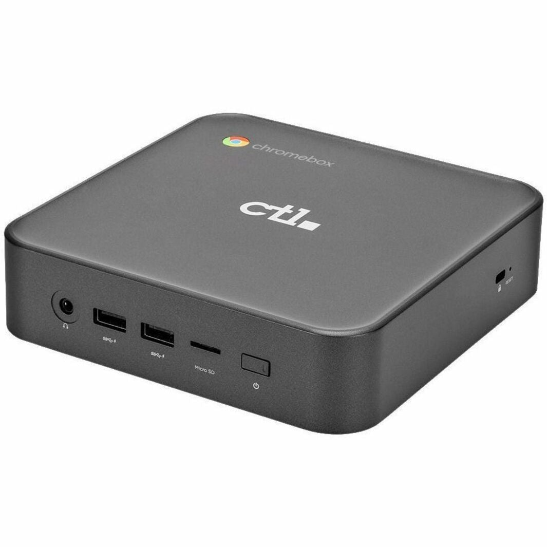 CTL CBXUS190010 Chromebox CBx3 - Penta-Core Intel Celeron 7305, 4GB/256GB, Wi-Fi 6E, Bluetooth 5.3