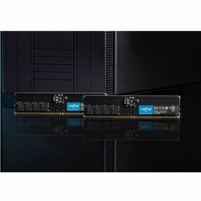 Crucial CT2K8G56C46U5 16GB (2 x 8GB) DDR5 SDRAM Memory Kit, High-Speed Performance for Desktop PC and Computer