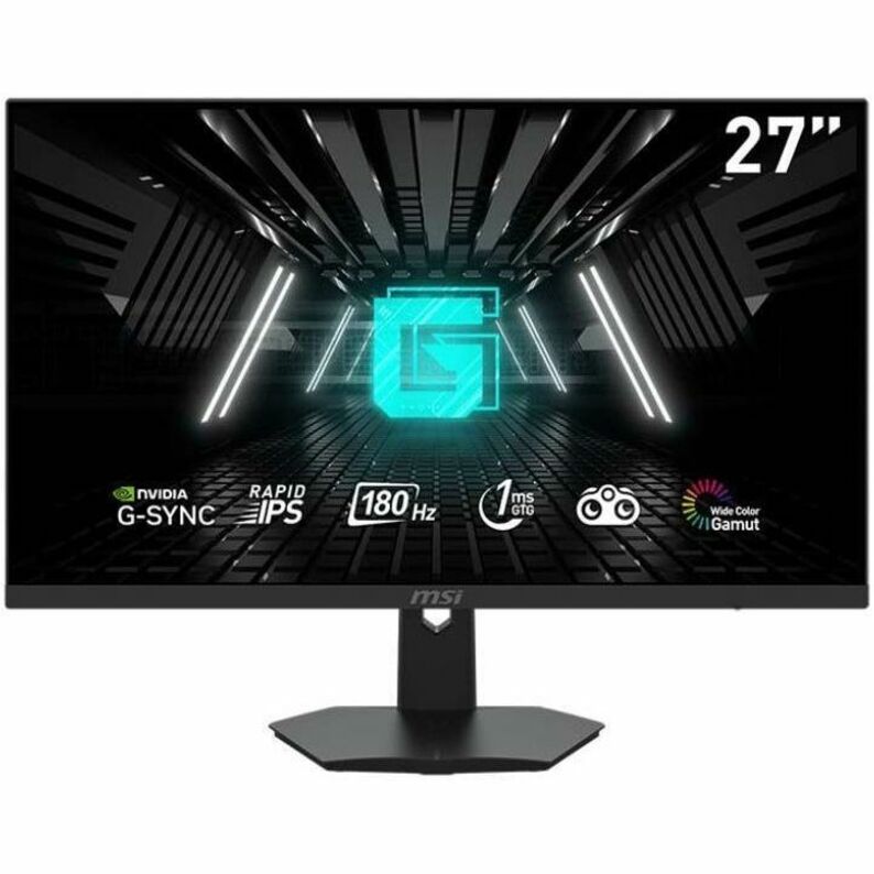 MSI G274F Gaming LCD Monitor G274F, 27 Full HD, 180Hz, IPS Monitor, Adaptive Sync/G-Sync Compatible