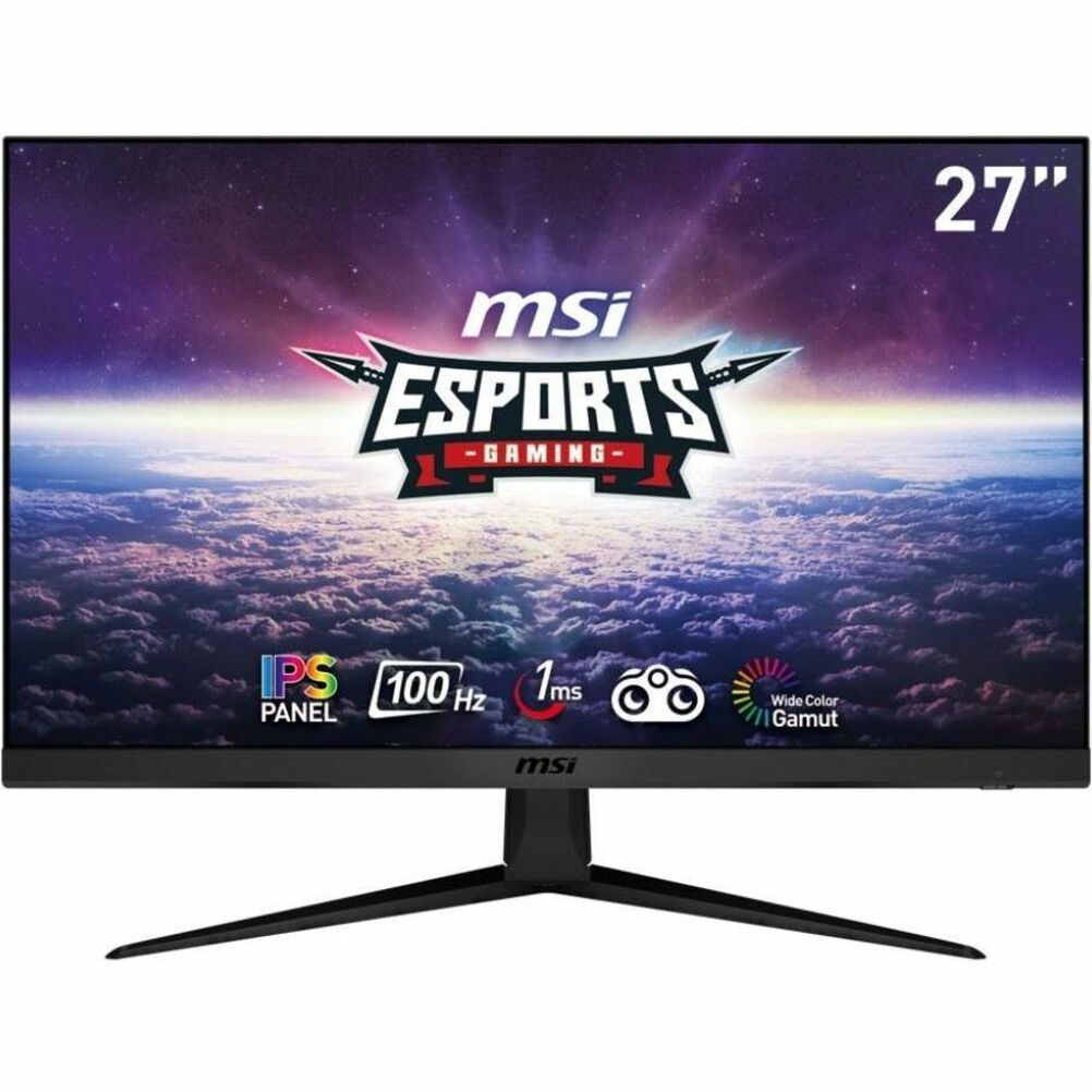 MSI G2712V Gaming LCD Monitor, 27 Full HD, 100Hz, IPS Monitor