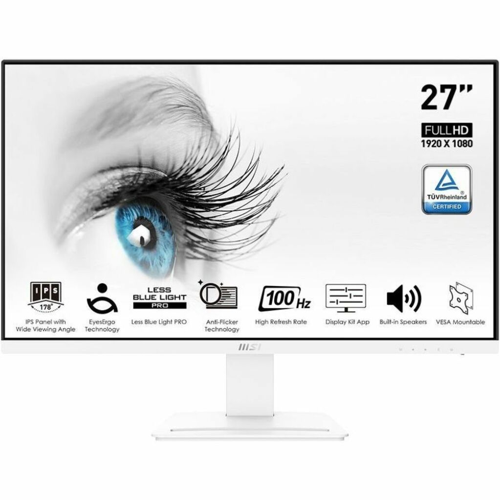 MSI PROMP273AW Pro MP273AW 27" Full HD LCD Monitor, 100Hz Refresh Rate, Adaptive Sync