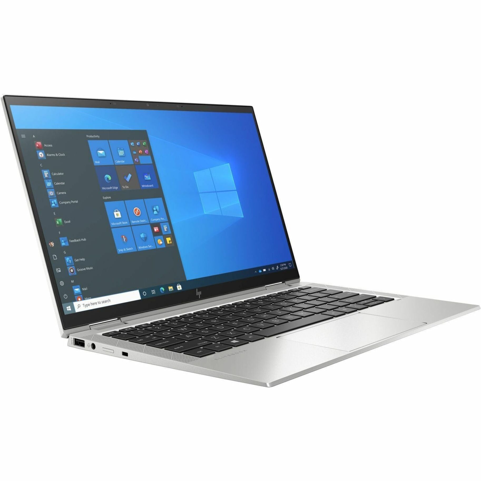 HP EliteBook x360 1030 G8 Notebook PC, 13" Full HD Touchscreen, Core i7, 16GB RAM, 256GB SSD, Windows 11 Pro