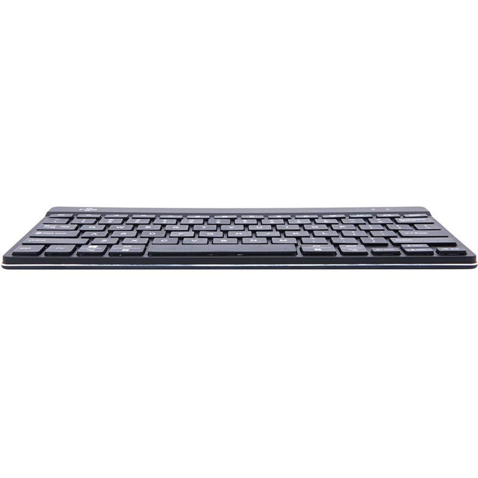 R-Go RGOCOUSWLBL Compact Break Keyboard QWERTY (US), Black, Wireless - Lightweight, Ergonomic, LED Backlight