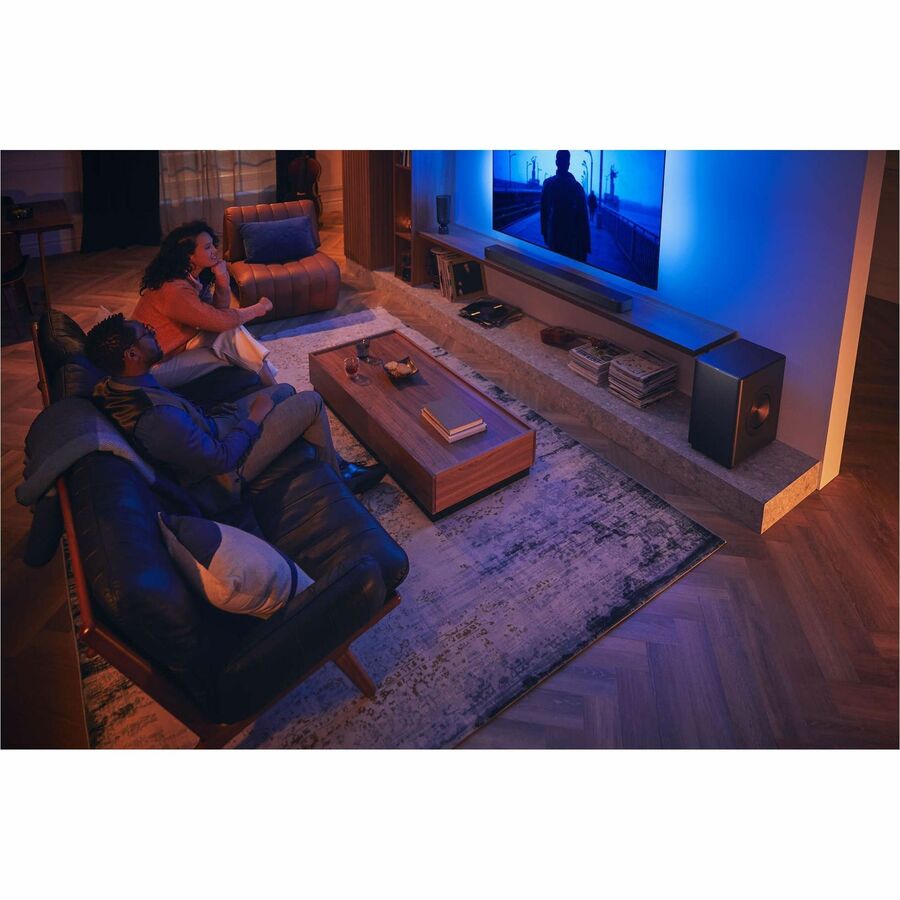 Philips TAFB1/37 Fidelio Soundbar 7.1.2 with Integrated Subwoofer, Immersive Home Theater Experience