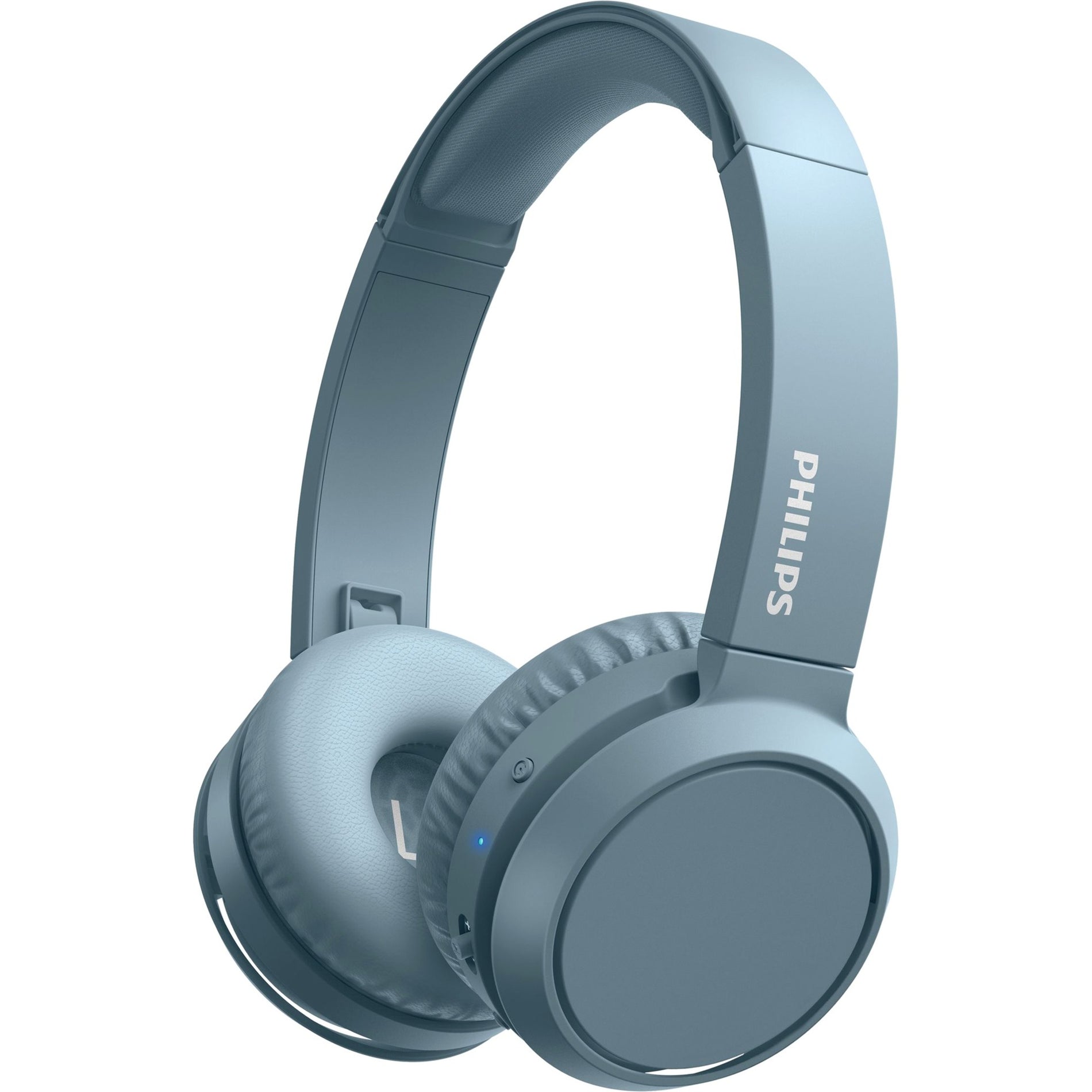 Philips TAH4205BL/00 On-Ear Wireless Headphones, Lightweight, Bass Boost, Foldable, Blue