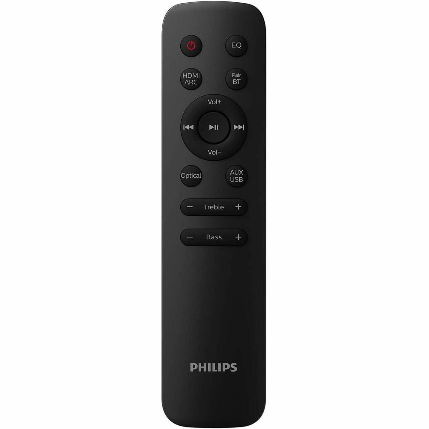 Philips TAB7207/37 Soundbar 2.1 with Wireless Subwoofer, Dolby Digital Plus, 260W RMS Output Power, HDMI, USB, Bluetooth