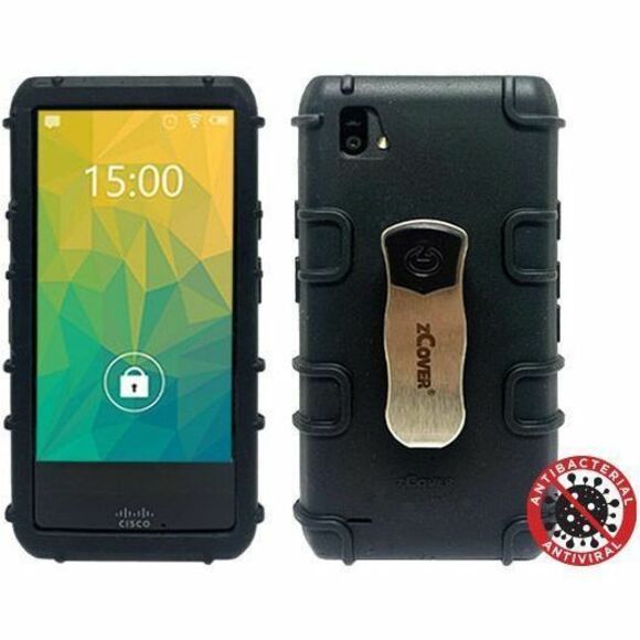 zCover CI860AJK Dock-in-Case Carrying Case, Rugged, Black, Metal Belt Clip [Discontinued]