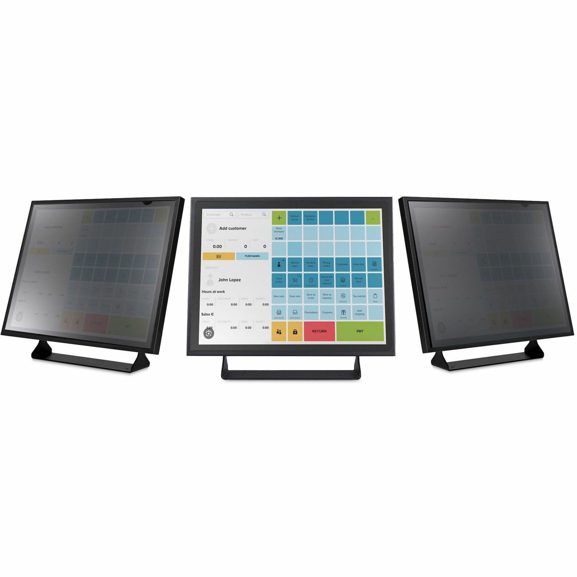 StarTech.com 1954-PRIVACY-SCREEN Privacy Screen Protector, Blue Light Reduction, Reversible, Residue-free, Anti-glare, 5:4 Aspect Ratio, 19" LCD Monitor