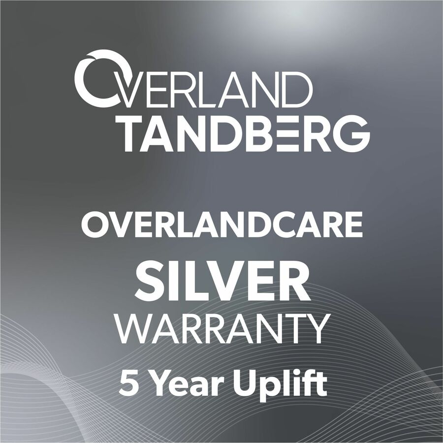 Overland-Tandberg EW-SLSLVR5UP OverlandCare Silver Warranty Coverage, 5 Year Uplift, NEOs StorageLoader