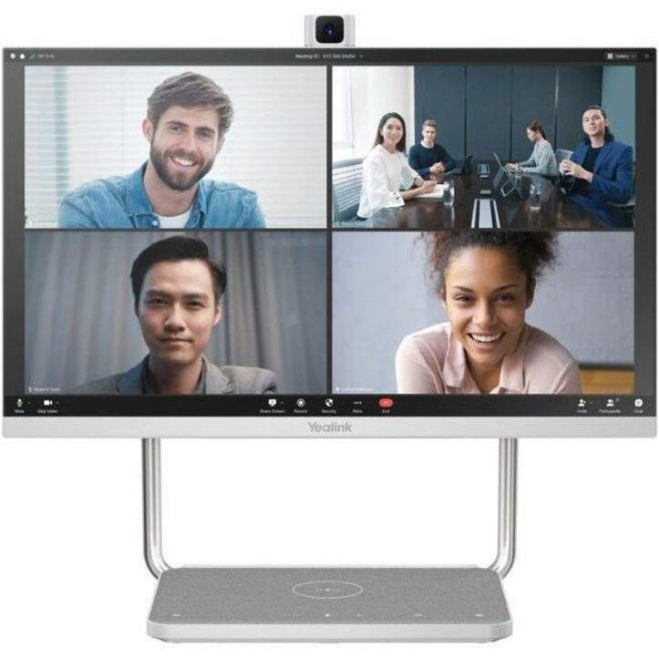 Yealink 1303161 DeskVision A24 Desktop Collaboration Solution, Full HD 23.8" Touchscreen Display, Android 10, Bluetooth 4.2