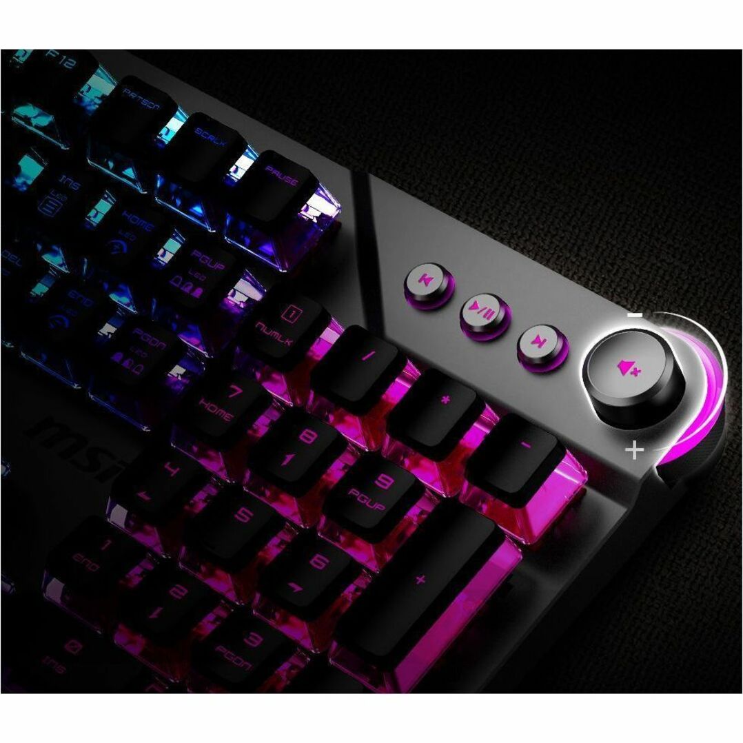MSI VIGORGK71RAM VIGOR GK71 SONIC Gaming-Tastatur RGB-LED-Hintergrundbeleuchtung Mechanische Tastenschalter-Technologie