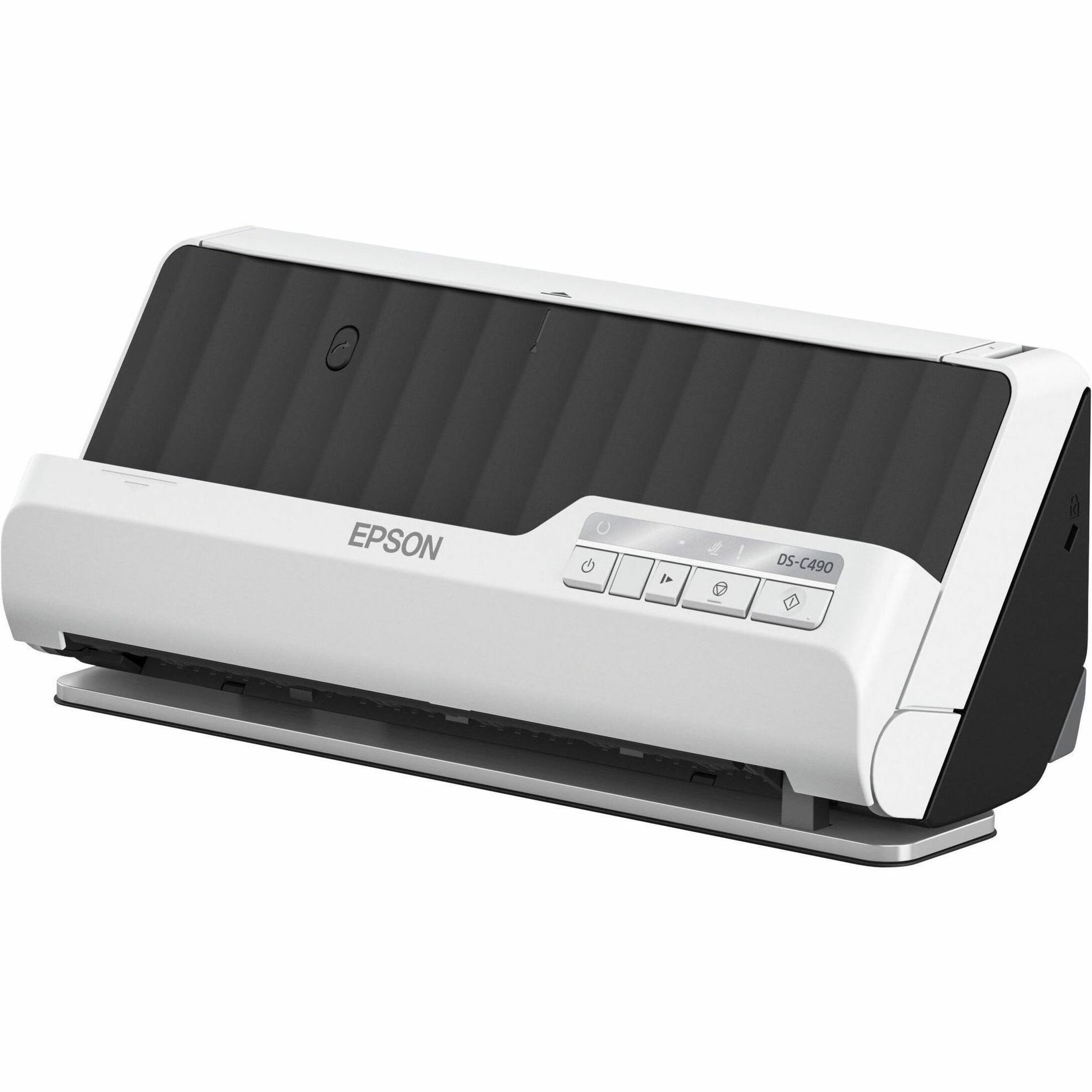 Epson B11B271201 DS-C490 Sheetfed Scanner - High-Speed, Duplex Scanning, 600 dpi Optical
