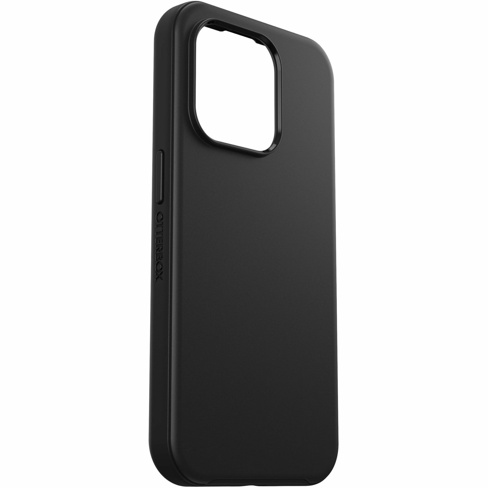 OtterBox 77-94123 iPhone 15 Pro Symmetry Series Antimicrobial Case For Magsafe, Shock Absorbing, Drop Resistant, Black