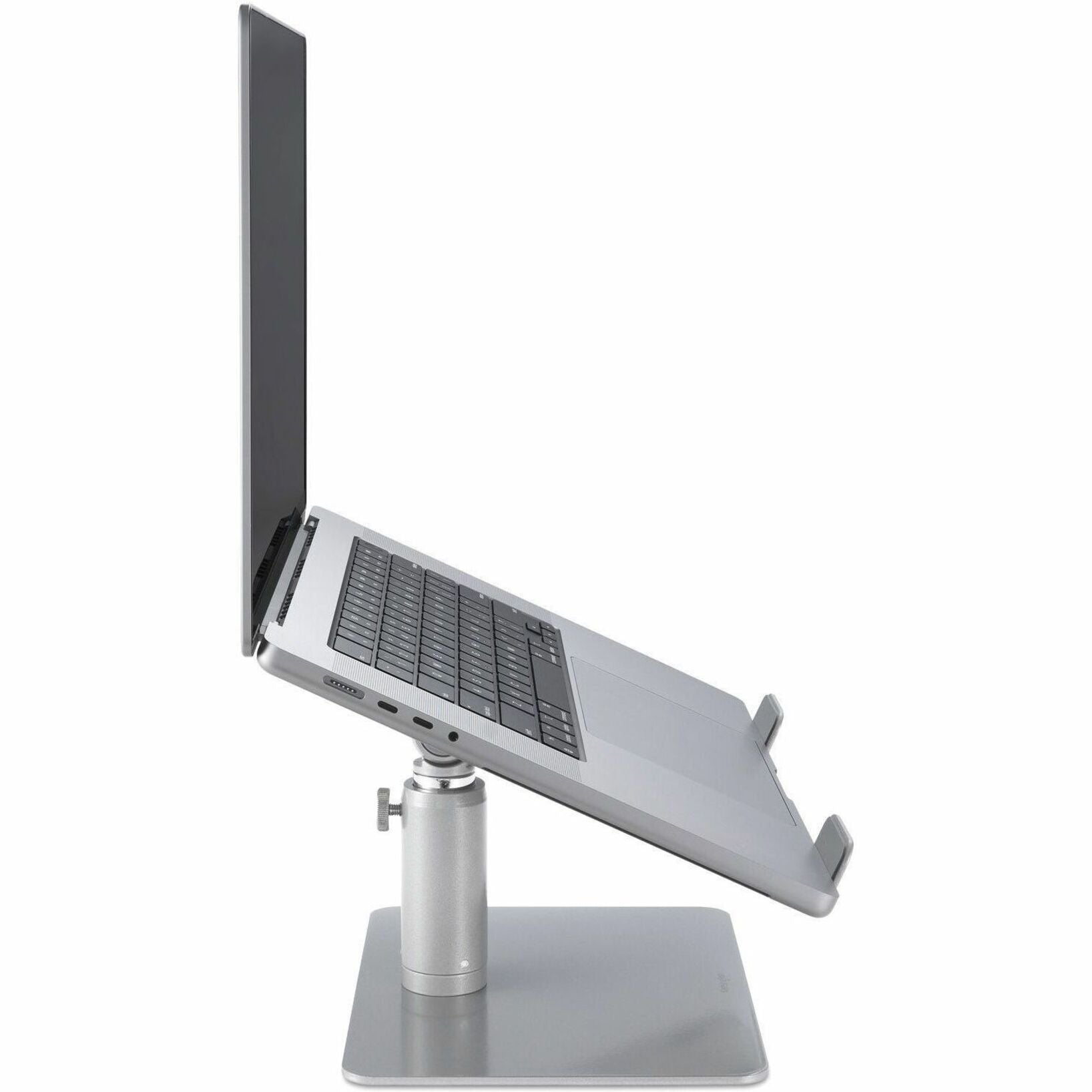 Kensington K50424WW Universal Tabletop Laptop Riser, Adjustable Height, Ventilated, Silver