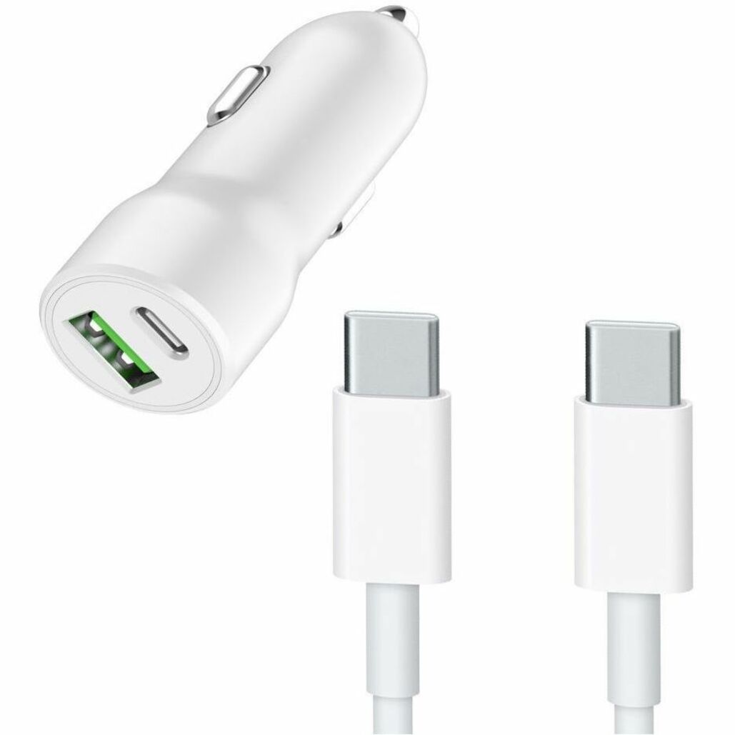 4XEM 4XCARCHARGEKITW In Car Mobile Device Charging Kit, White