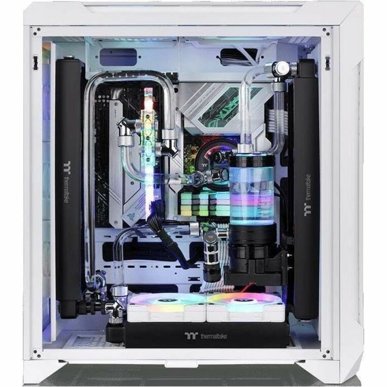 Thermaltake CA-1X7-00F6WN-00 CTE C700 Air Snow Mid Tower Chassis, White, 3 Year Warranty, USB 3.2 Type C, 7 Expansion Slots