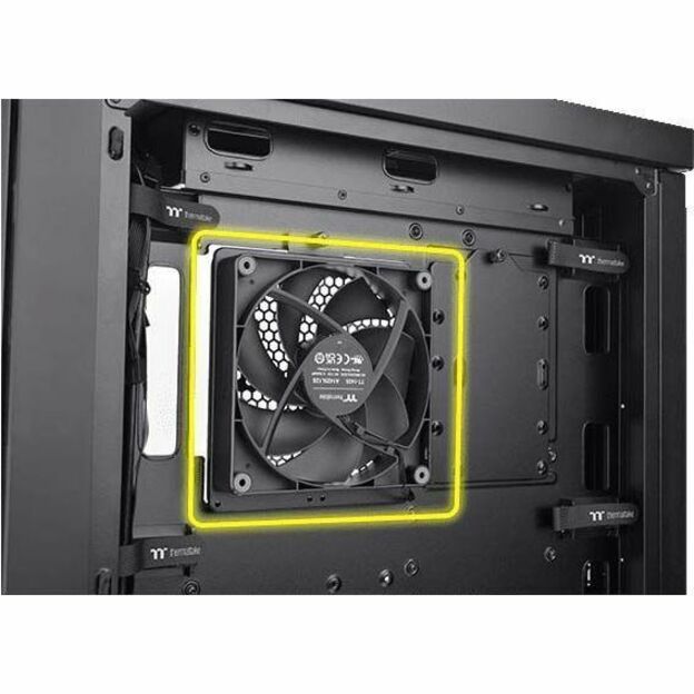 Thermaltake CA-1X8-00F1WN-00 CTE T500 Air Full Tower Chassis, Tempered Glass, USB 3.2 Type C, Black