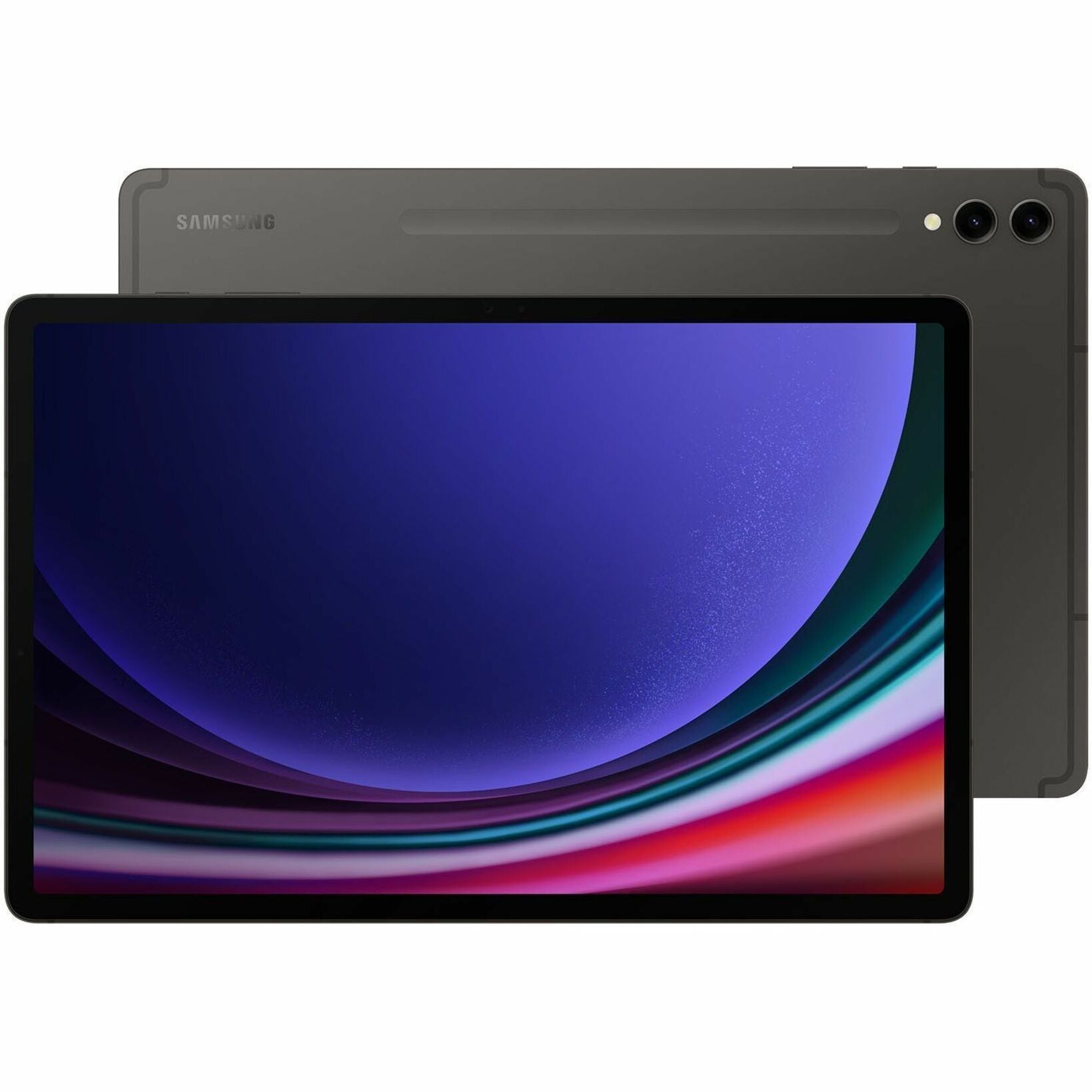 Samsung SM-X818UZAAATT Galaxy Tab S9+ 5G Tablet, 256GB, Graphite (AT&T), 12.4 WQXGA+ Dynamic AMOLED Display, 12GB RAM, Snapdragon Processor, Android 13