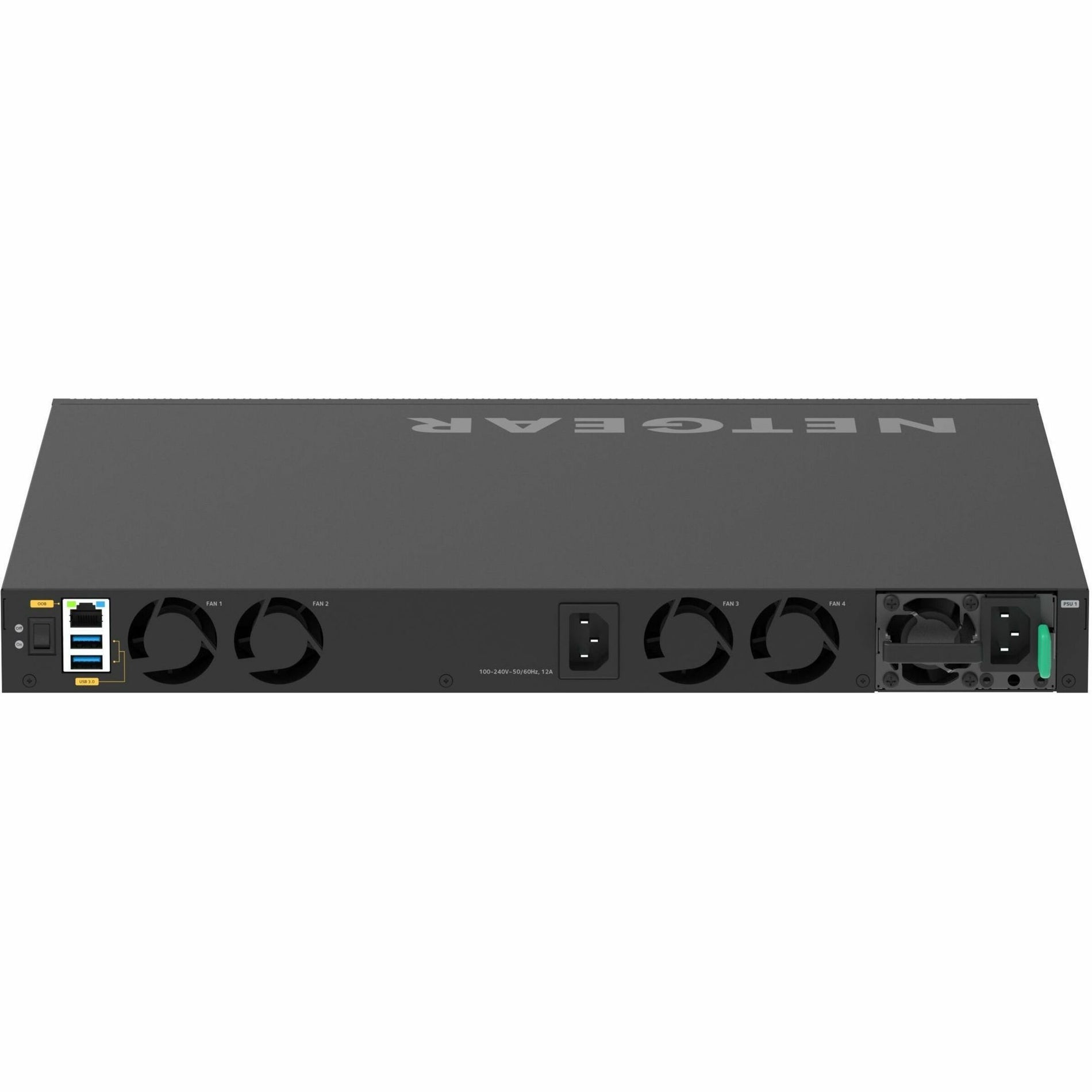 Netgear XSM4328CV-TAANES AV Line M4350-24X4V Ethernet Switch, 24 Ports, 10/25 Gigabit Ethernet, PoE+, Rack-mountable