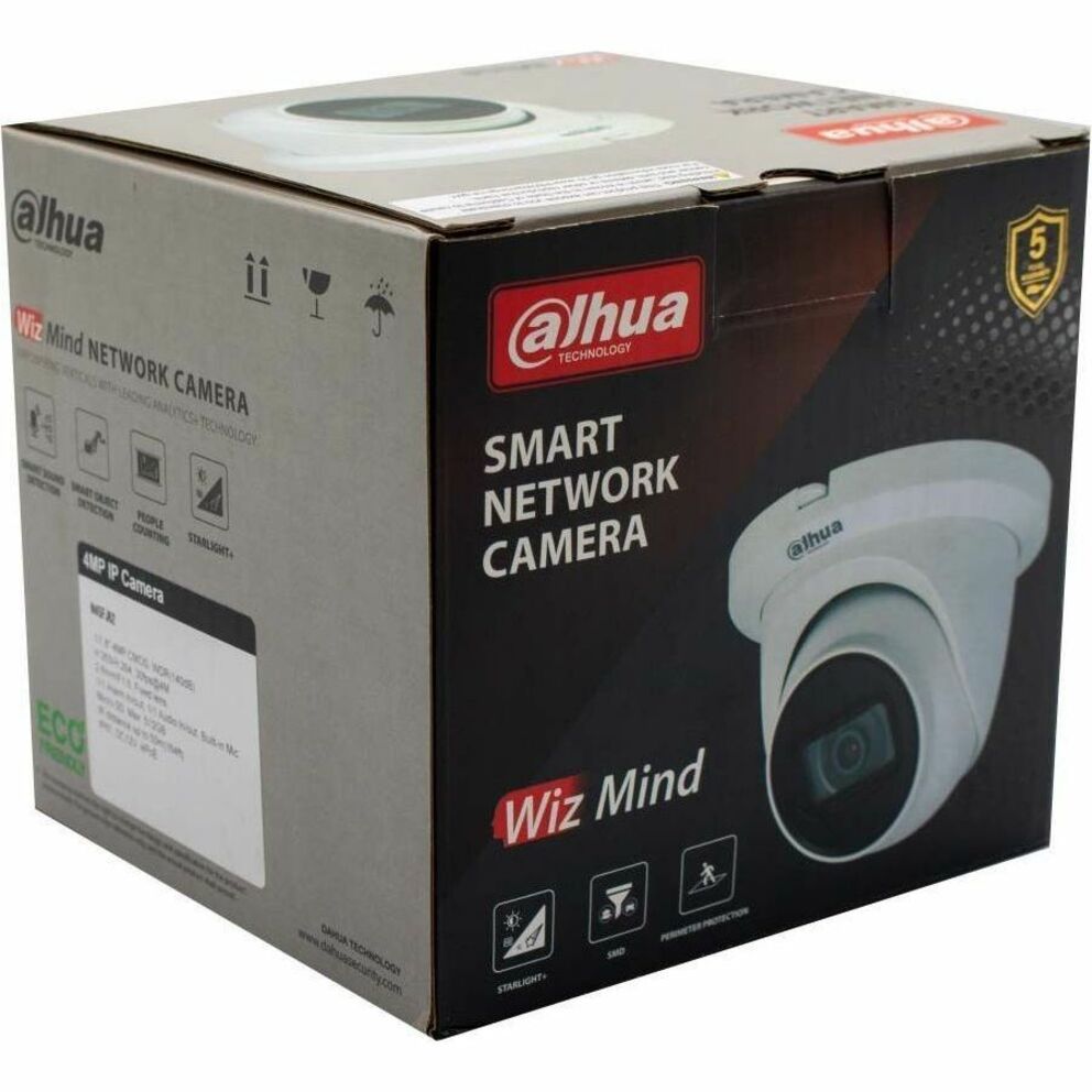 Dahua N45FJ62 4MP AcuPick Starlight+ Network Eyeball Camera, Vehicle Detection, Human Detection, Privacy Masking, IP67