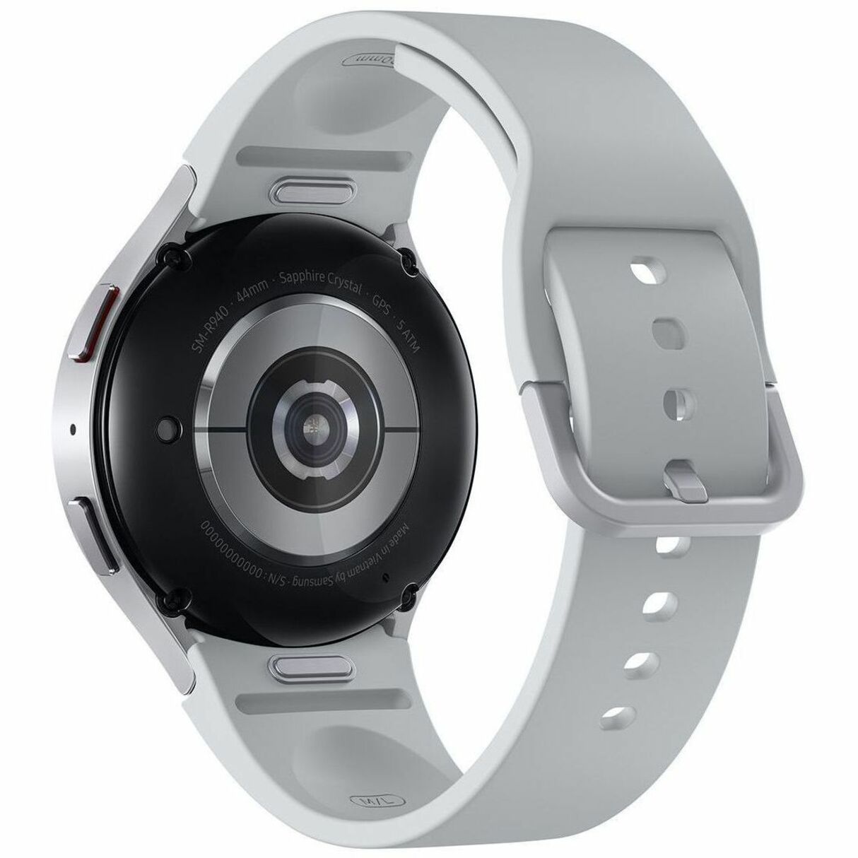 Samsung SM-R940NZSAXAA Galaxy Watch6 (Bluetooth, 44mm), Silver Smart Watch
