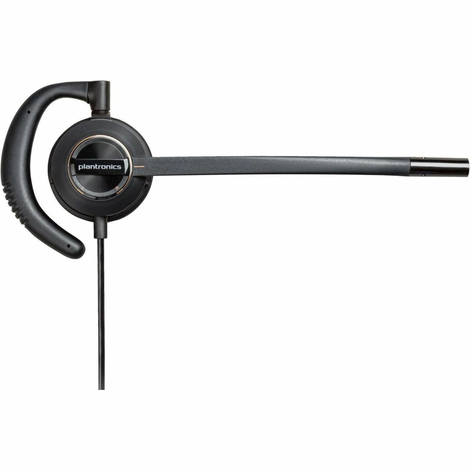Poly EncorePro HW530 Quick Disconnect Headset, Monaural On-ear, Noise Cancelling, PC Mac Compatible