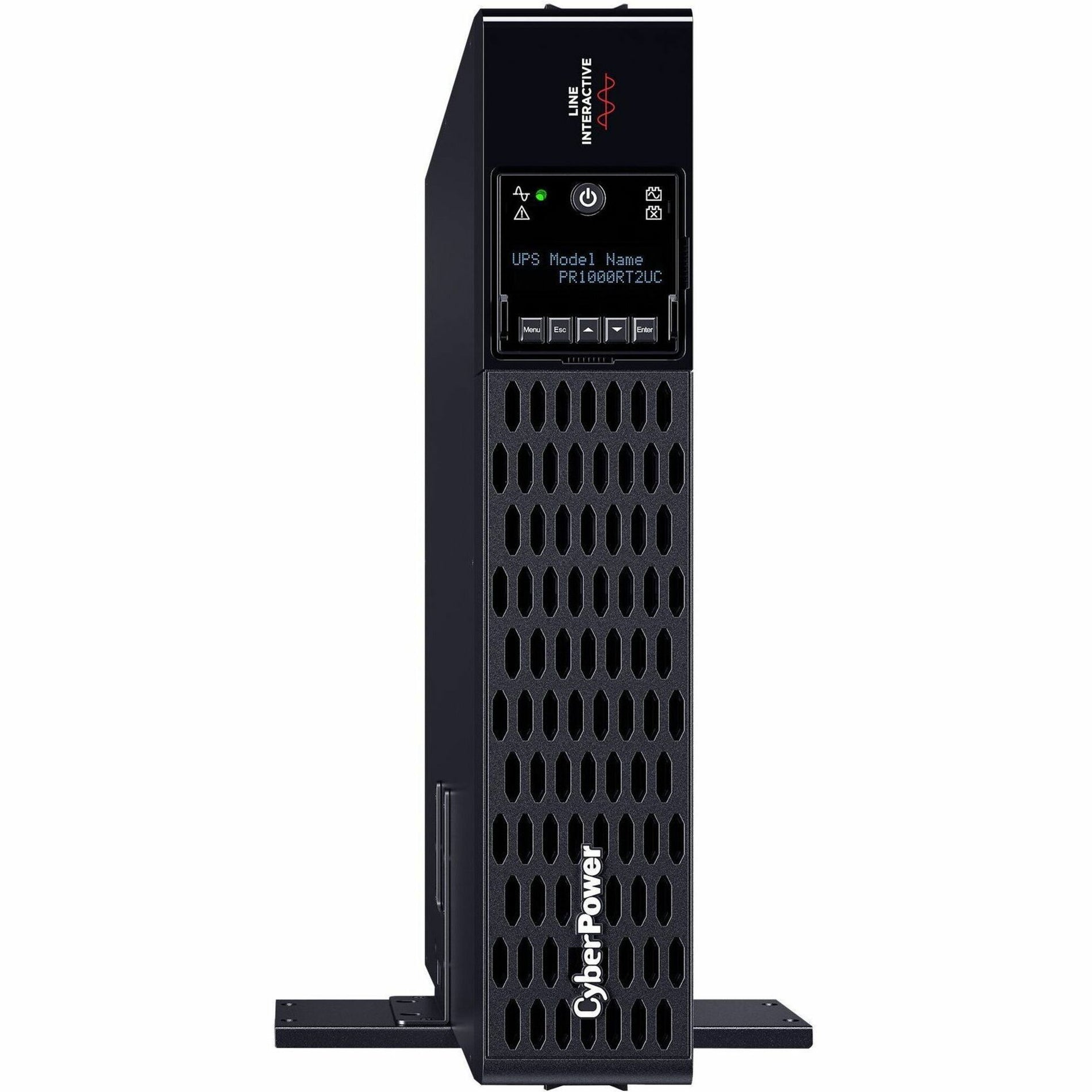 CyberPower PR1000RT2UC Smart App Sinewave UPS Systems, 1000VA Rack/tower UPS
