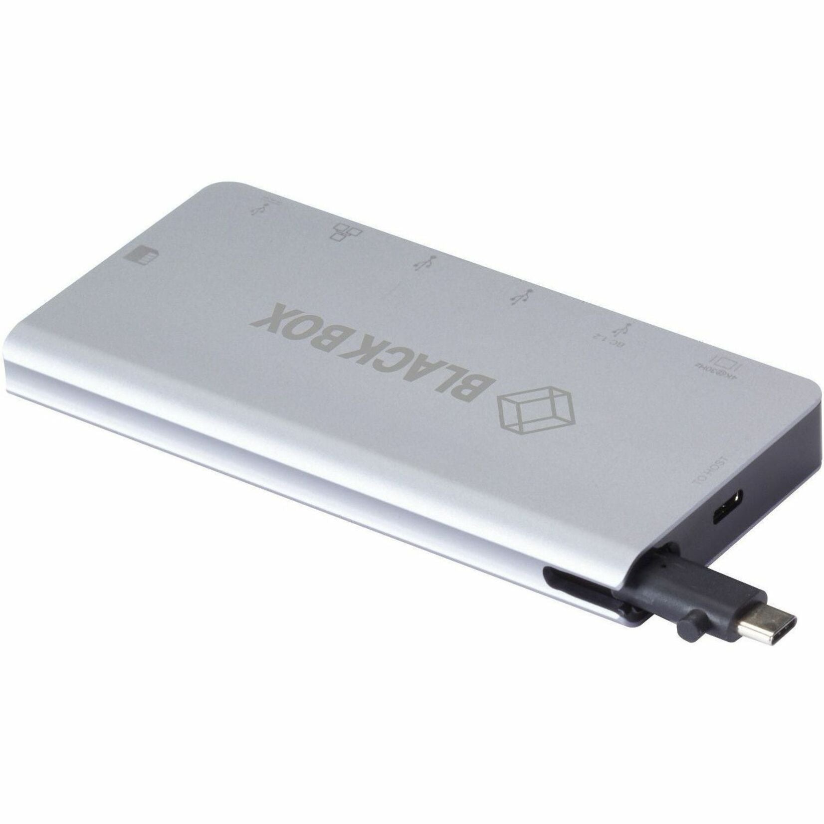 Black Box USBC2000-R2 USB C Docking Station, 5 USB Ports, HDMI, Gigabit Ethernet
