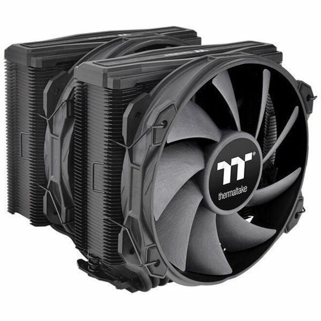 Thermaltake CL-P117-CA14BL-A TOUGHAIR 710 Black CPU Cooler, 3 Year Warranty, Dual Fans, High Airflow, Low Noise