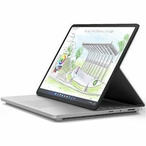 Microsoft Z2F-00001 Surface Laptop Studio 2 2 in 1 Notebook, 14.4" Touchscreen, Core i7, 64GB RAM, 1TB SSD, GeForce RTX 4060, Windows 11 Pro