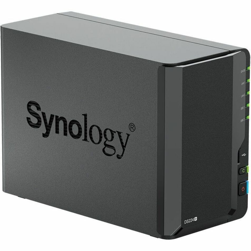 Synology DS224++ DiskStation SAN/NAS Storage System, Quad-core, 2GB DDR4, 2-Bay, Gigabit Ethernet